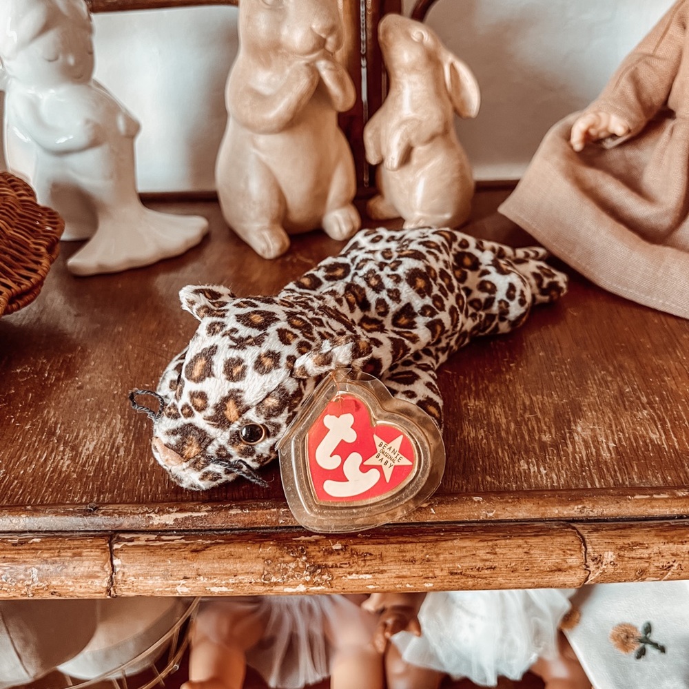 Freckles the leopard Ty beanie babies